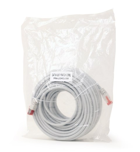 GEMBIRD GEMBIRD PATCHCORD SFTP RJ45 KAT.6A LSZH 20M SZARY GEMBIRD GEMBIRD PATCHCORD SFTP RJ45 KAT.6A LSZH 20M SZARY