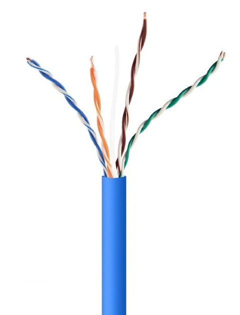 GEMBIRD GEMBIRD UTP KABEL DRUT KAT 5E CCA 305M NIEBIESKI AWG24 GEMBIRD GEMBIRD UTP KABEL DRUT KAT 5E CCA 305M NIEBIESKI AWG24