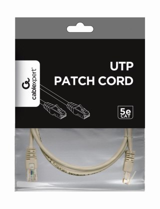 GEMBIRD Kabel UTP GEMBIRD PP12-1M (1m; UTP; kolor szary)