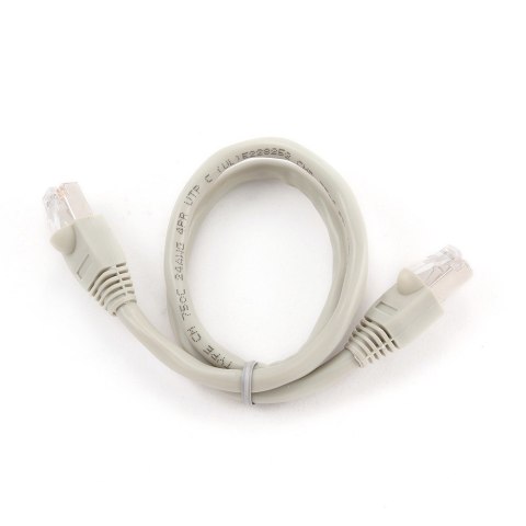 GEMBIRD Patchcord GEMBIRD PP6U-0.5M (RJ45 - RJ45 ; 0,50m; UTP; kat. 6; kolor szary) GEMBIRD Patchcord GEMBIRD PP6U-0.5M (RJ45 - RJ45 ; 0,50m; UTP; kat. 6; kolor szary)