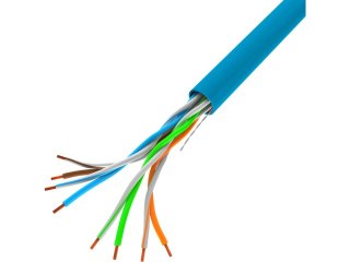 Lanberg LANBERG KABEL LAN UTP 100MB/S 305M DRUT CCA NIEBIESKI