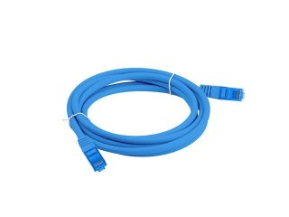 Lanberg LANBERG PATCHCORD S/FTP KAT.6A 1.5M NIEBIESKI LSZH CCA (FLUKE PASSED) PCF6A-10CC-0150-B
