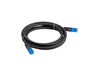 Lanberg LANBERG PATCHCORD S/FTP KAT.6A 3M CZARNY LSZH CCA (FLUKE PASSED) PCF6A-10CC-0300-BK