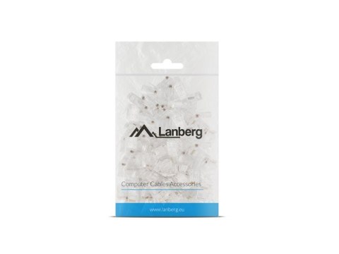 Lanberg LANBERG WTYK SIECIOWY RJ45 (8P8C) KAT.5E UTP (100SZT) DO LINKI I DRUTU Lanberg LANBERG WTYK SIECIOWY RJ45 (8P8C) KAT.5E UTP (100SZT) DO LINKI I DRUTU