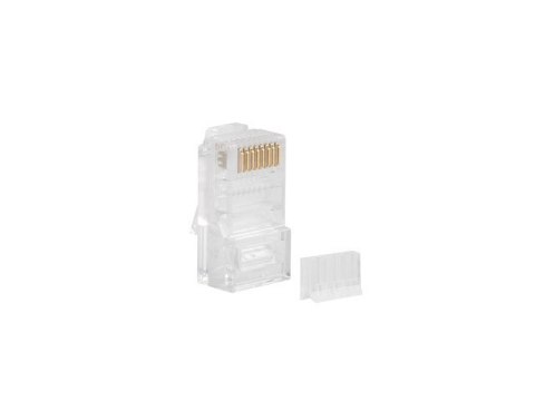 Lanberg LANBERG WTYK SIECIOWY RJ45 (8P8C) KAT.6 UTP (100SZT) Z PROWADNICĄ DO LINKI I DRUTU Lanberg LANBERG WTYK SIECIOWY RJ45 (8P8C) KAT.6 UTP (100SZT) Z PROWADNICĄ DO LINKI I DRUTU