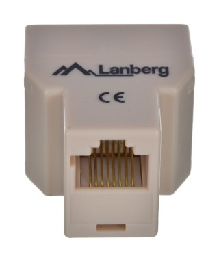 Lanberg LANBERG ZŁĄCZKA SIECIOWA RJ45 -> 2X RJ45 AD-RJ45-2RJ45-OU