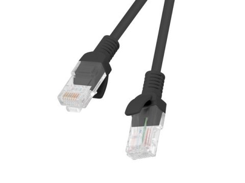 Lanberg Patchcord UTP Lanberg PCU5-10CC-0100-BK (RJ45 - RJ45 ; 1m; UTP; kat. 5e; kolor czarny)
