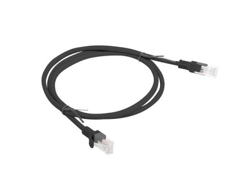 Lanberg Patchcord UTP Lanberg PCU5-10CC-0100-BK (RJ45 - RJ45 ; 1m; UTP; kat. 5e; kolor czarny)