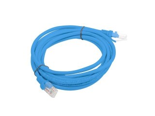 Lanberg Patchcord UTP Lanberg PCU5-10CC-0300-B (RJ45 - RJ45 ; 3m; UTP; kat. 5e; kolor niebieski)