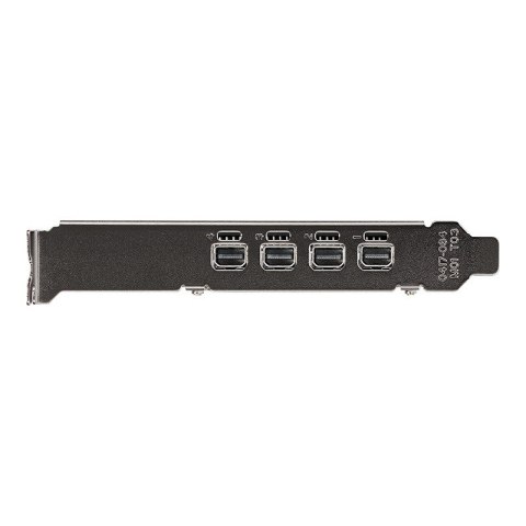 PNY Technologies Karta graficzna PNY NVIDIA T1000 4GB, GDDR6, 4x DisplayPort, PCI Express 3.0, LP - ATX bracket, Small Box