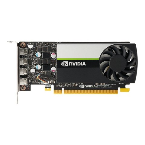PNY Technologies Karta graficzna PNY NVIDIA T1000 8GB, GDDR6, 4x mini DisplayPort, PCI Express 3.0, LP - ATX bracket, Small Box