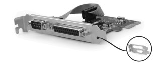 GEMBIRD Kontroler GEMBIRD PEX-COMLPT-01 (COM (RS-232), Paralell (LPT))