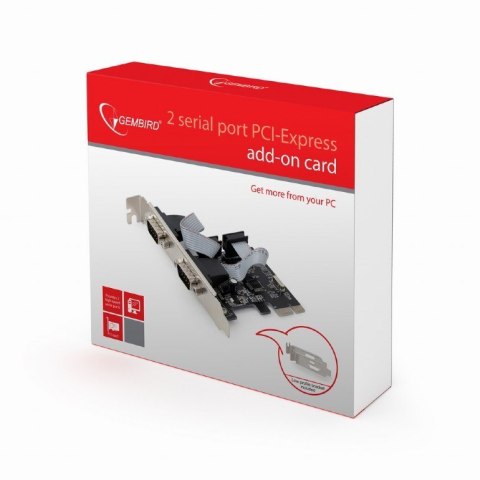 GEMBIRD Kontroler GEMBIRD SPC-22 (COM (RS-232), PCI-E) GEMBIRD Kontroler GEMBIRD SPC-22 (COM (RS-232), PCI-E)