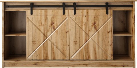 Cama MEBLE Komoda 160x80x35 GRANERO dąb wotan