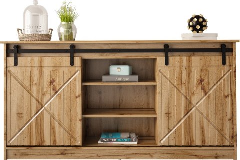 Cama MEBLE Komoda 160x80x35 GRANERO dąb wotan