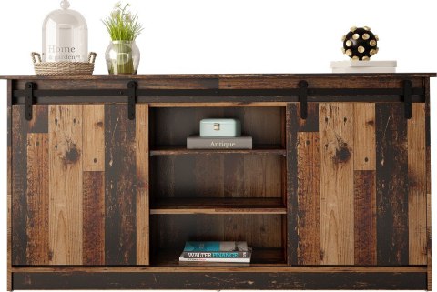 Cama MEBLE Komoda 160x80x35 GRANERO old wood