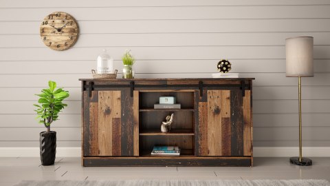 Cama MEBLE Komoda 160x80x35 GRANERO old wood