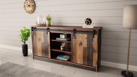 Cama MEBLE Komoda 160x80x35 GRANERO old wood