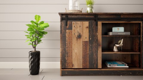 Cama MEBLE Komoda 160x80x35 GRANERO old wood