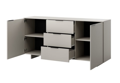 Cama MEBLE Komoda 2D3S ALMA 180x41,5xH90 kaszmir