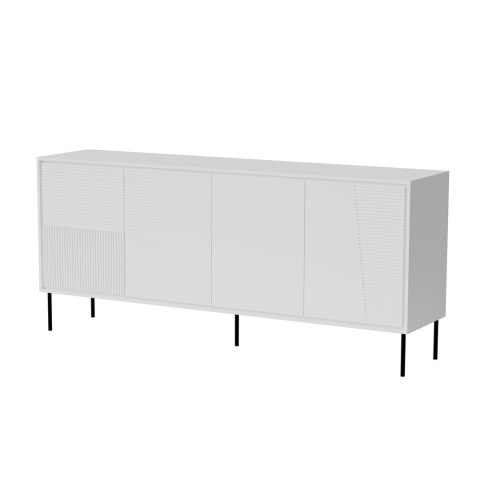 Cama MEBLE Komoda 4D ABI 200x45x88 biały mat