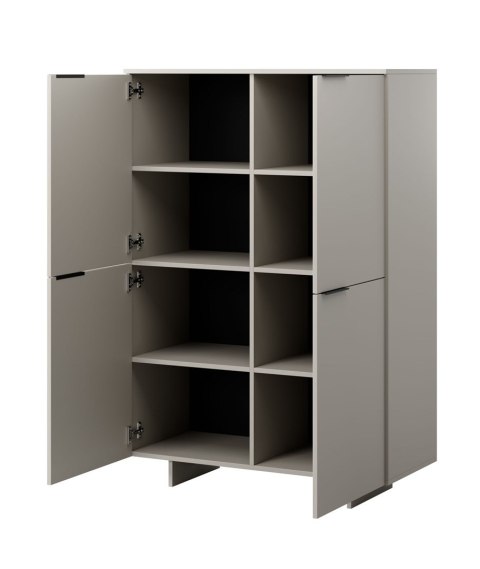 Cama MEBLE Komoda 4D ALMA 100x41,5xH145 kaszmir