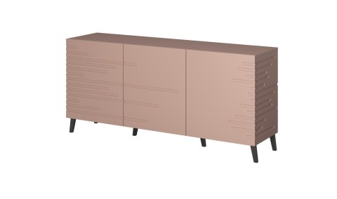 Cama MEBLE Komoda NOVA 155x40x72 róż mat