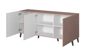 Cama MEBLE Komoda NOVA 155x40x72 róż mat
