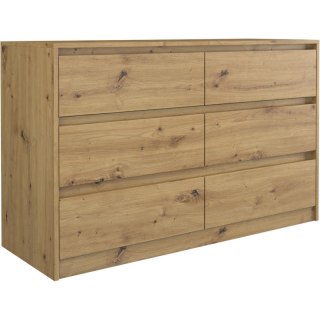 TOP E SHOP K120 KARO KOMODA 6 SZUFLAD ARTISAN