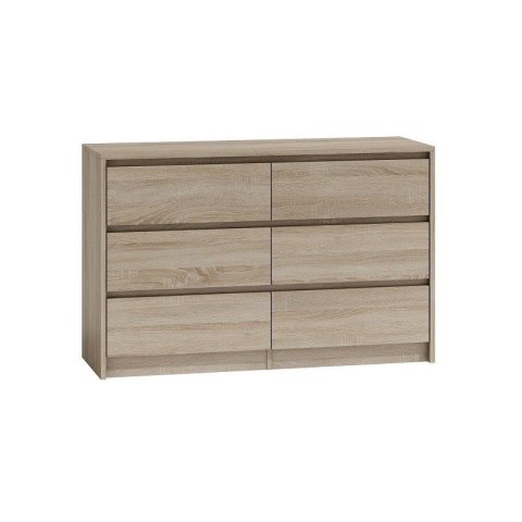 TOP E SHOP K120 KARO KOMODA 6 SZUFLAD SONOMA TOP E SHOP K120 KARO KOMODA 6 SZUFLAD SONOMA