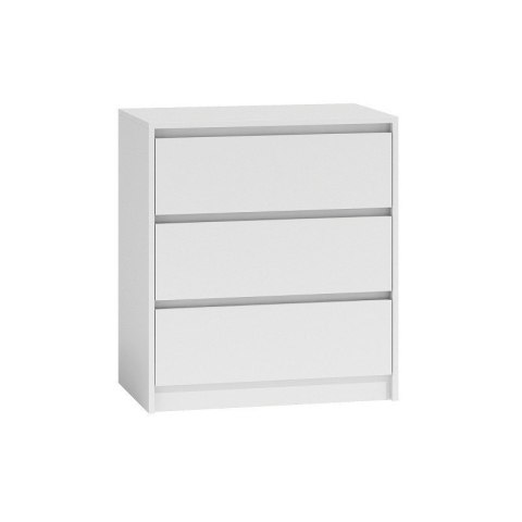 TOP E SHOP K3 KARO KOMODA 3 SZUFLADY BIAŁY TOP E SHOP K3 KARO KOMODA 3 SZUFLADY BIAŁY