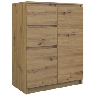 TOP E SHOP KOMODA 2 DRZWI 2 SZUFLADY ARTISAN
