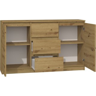 TOP E SHOP KOMODA 2 DRZWI 3 SZUFLADY ARTISAN