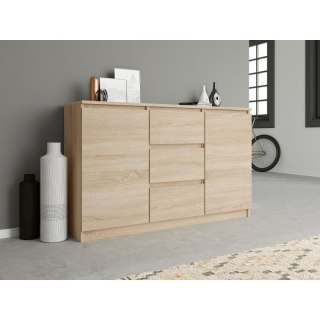 TOP E SHOP KOMODA 2 DRZWI 3 SZUFLADY SONOMA