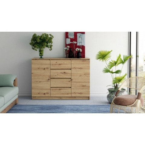 TOP E SHOP KOMODA 2 DRZWI 4 SZUFLADY ARTISAN TOP E SHOP KOMODA 2 DRZWI 4 SZUFLADY ARTISAN