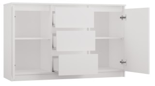 TOP E SHOP Komoda COSTA 1D3S+2D3S biały