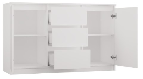 TOP E SHOP Komoda COSTA 1D3S+2D3S biały TOP E SHOP Komoda COSTA 1D3S+2D3S biały