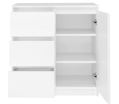 TOP E SHOP Komoda COSTA 1D3S+2D3S biały TOP E SHOP Komoda COSTA 1D3S+2D3S biały