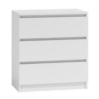TOP E SHOP M3 MALWA KOMODA 3 SZUFLADY BIAŁA