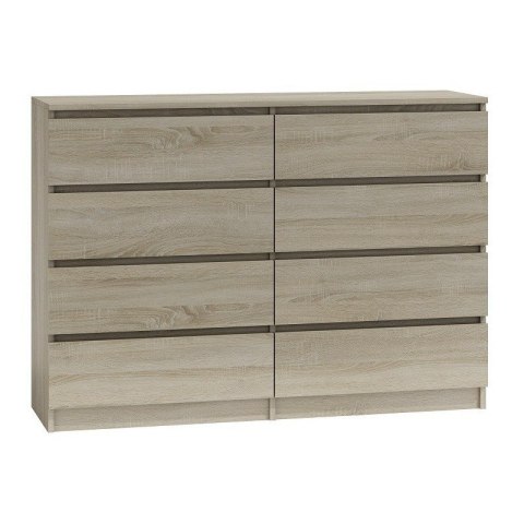 TOP E SHOP M8 MALWA KOMODA 140CM 8 SZUFLAD SONOMA TOP E SHOP M8 MALWA KOMODA 140CM 8 SZUFLAD SONOMA