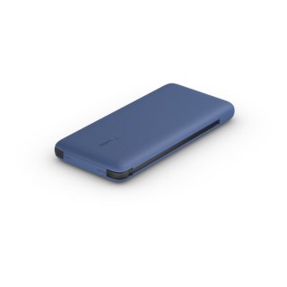 Belkin Powerbank Belkin BOOSTCHARGE Plus 10K USB-C Power Bank with Integrated Cables Lightning and USB-C 10000mAh 18W Blue