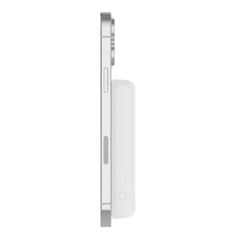 Belkin Powerbank bezprzewodowy Belkin BoostCharge Magnetic Wireless Power Bank 5K + Stand MagSafe Compatible 5000mAh 7,5W White