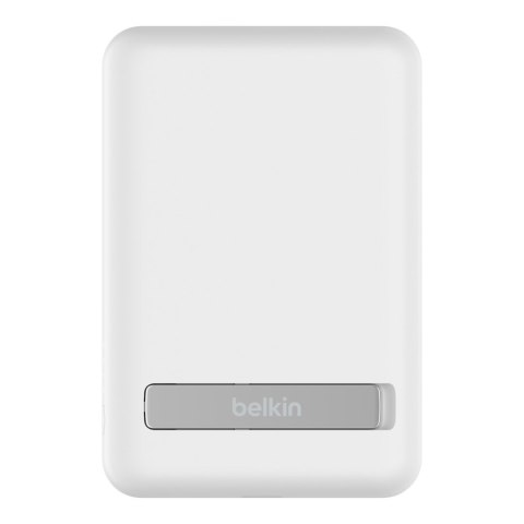 Belkin Powerbank bezprzewodowy Belkin BoostCharge Magnetic Wireless Power Bank 5K + Stand MagSafe Compatible 5000mAh 7,5W White