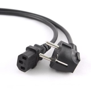 GEMBIRD Kabel GEMBIRD PC-186-VDE-3M (C13 / IEC C13 / IEC 320 C13 - Schuko ; 3m; kolor czarny)