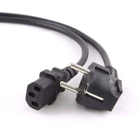 GEMBIRD Kabel GEMBIRD PC-186-VDE-3M (C13 / IEC C13 / IEC 320 C13 - Schuko ; 3m; kolor czarny) GEMBIRD Kabel GEMBIRD PC-186-VDE-3M (C13 / IEC C13 / IEC 320 C13 - Schuko ; 3m; kolor czarny)