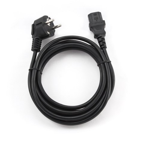 GEMBIRD Kabel GEMBIRD PC-186-VDE-3M (C13 / IEC C13 / IEC 320 C13 - Schuko ; 3m; kolor czarny) GEMBIRD Kabel GEMBIRD PC-186-VDE-3M (C13 / IEC C13 / IEC 320 C13 - Schuko ; 3m; kolor czarny)