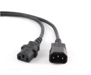GEMBIRD Kabel GEMBIRD PC-189-VDE (C13 / IEC C13 / IEC 320 C13 - C14 ; 1,8m; kolor czarny)
