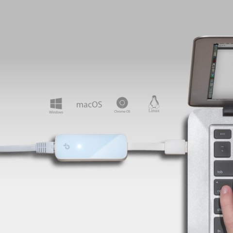 TP-LINK Karta sieciowa TP-LINK UE200 (USB 2.0; 1x 10/100Mbps)