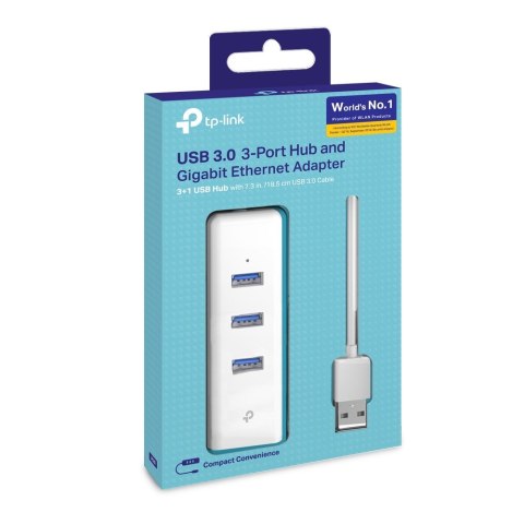 TP-LINK Karta sieciowa TP-LINK UE330 (USB 3.0; 1x 10/100/1000Mbps)
