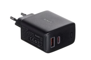 AUKEY AUKEY PA-B3 BLACK ŁADOWARKA SIECIOWA 65W 2XUSB-C
